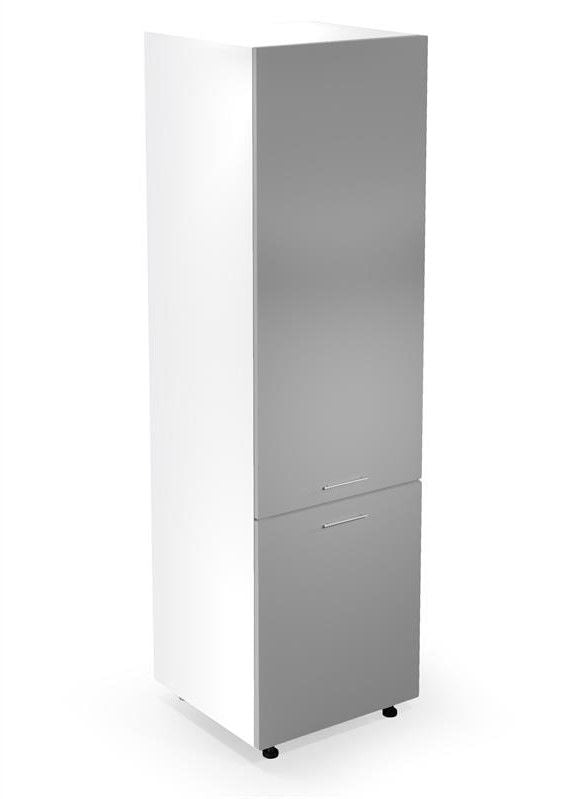 Closet Linkoping | size: Width: 214cm, Height: 56cm, Depth: 60cm | color: Gray | image: 1 | variant: 1001893