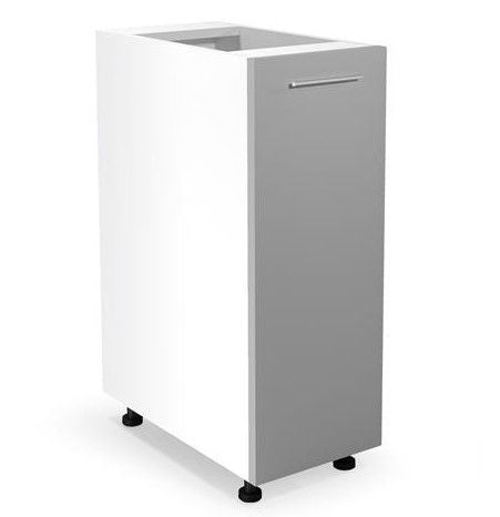 Closet Linkoping | size: Width: 82cm, Height: 52cm, Depth: 30cm | color: Gray | image: 1 | variant: 1001817