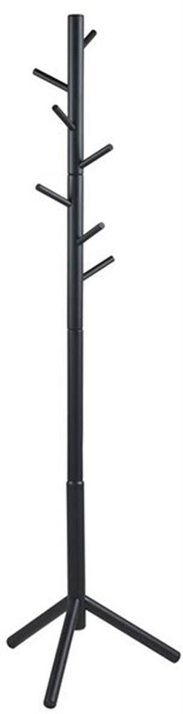 Clothes Hanger Bremen 2 | size: Length: 45cm, Width: 51cm, Height: 176cm | color: Black | image: 1 | variant: 1017638