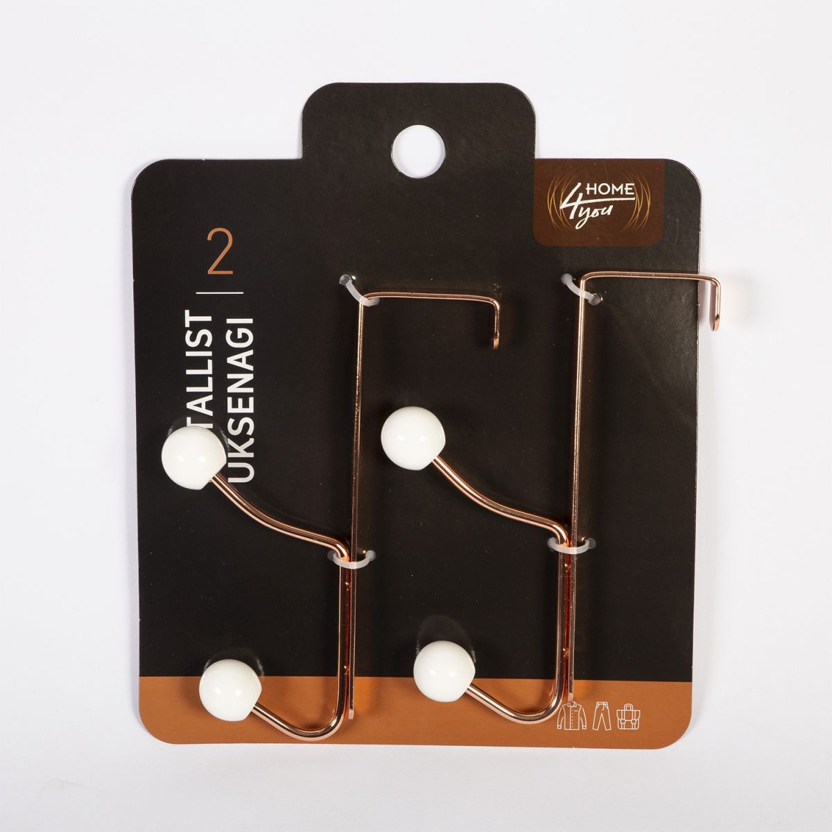 Clothes Hanger East Sleaford | size: Length: 24cm, Height: 24cm, Depth: 4.5cm | color: Brown | image: 2 | variant: 1004909