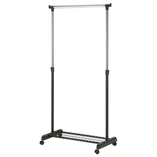 Clothes Hanger Eindhoven | size: Length: 48cm, Height: 93.5cm, Depth: 43cm | color: Black | image: 1 | variant: 1004920