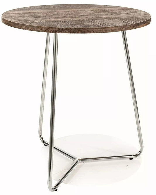 Coffee Table Alta B | size: Length: 45cm, Width: 45cm, Height: 50cm, Diameter: 45cm | color: Brown | image: 0 | variant: 1017951