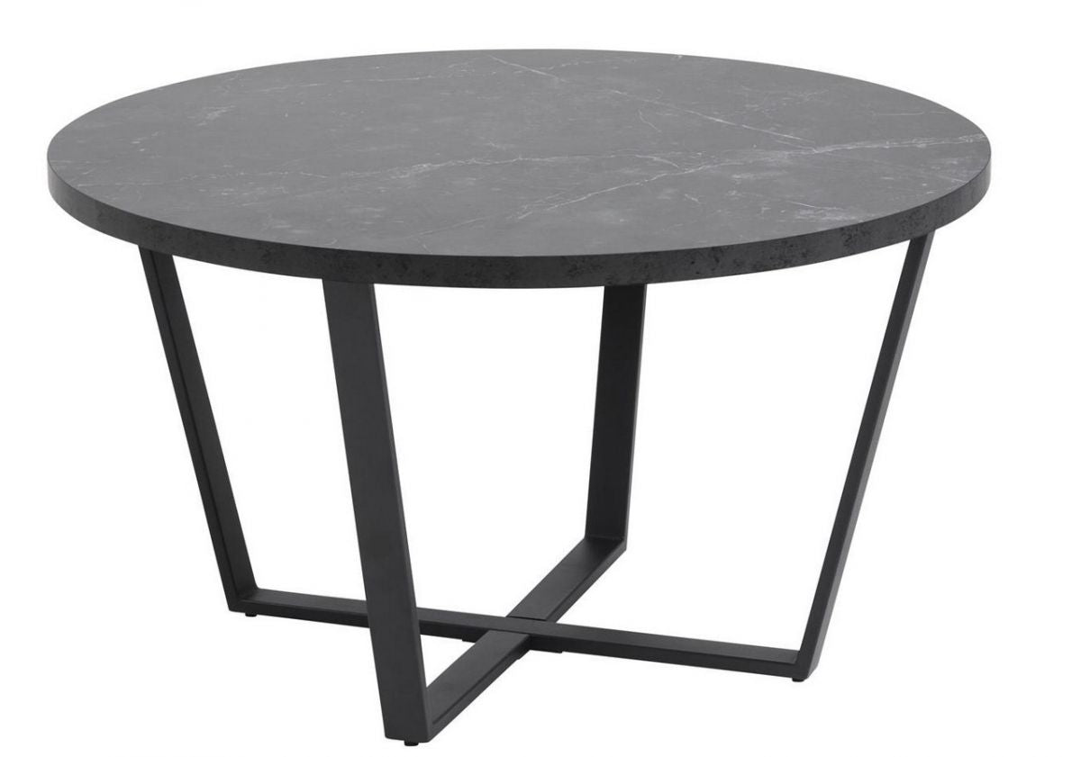 Coffee Table Amble | size: Length: 77cm, Width: 77cm, Height: 44cm, Diameter: 77cm | color: Black | image: 0 | variant: 1006813