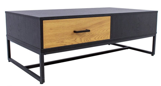 Coffee Table Amsterdam | size: Length: 60cm, Width: 110cm, Height: 40cm | color: Black | image: 0 | variant: 1011822