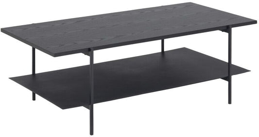 Coffee Table Angus | size: Length: 60cm, Width: 115cm, Height: 40cm | color: Black | image: 1 | variant: 1012087