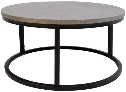 Coffee Table Brite | size: Length: 60cm, Width: 60cm, Height: 32cm, Diameter: 60cm | color: Gray | image: 0 | variant: 1006823