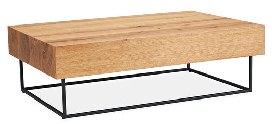 Coffee Table Bronte | size: Length: 80cm, Width: 120cm, Height: 40cm | color: Brown | image: 0 | variant: 1017943