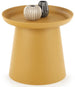 Coffee Table Durban | size: Length: 50cm, Width: 50cm, Height: 46cm, Diameter: 50cm | color: Yellow | image: 1 | variant: 1003252