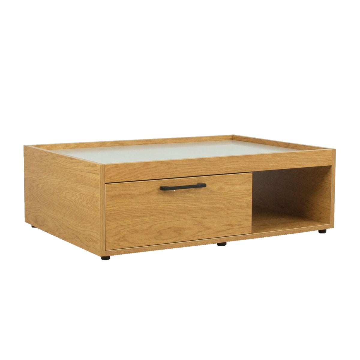 Coffee Table East Hastings | size: Length: 70cm, Width: 98cm, Height: 32cm | color: Oak | image: 1 | variant: 1005328
