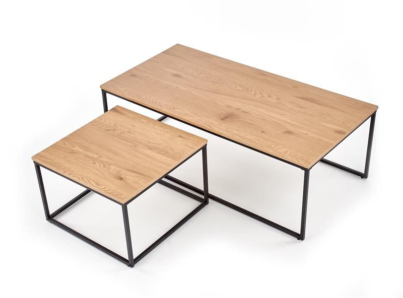 Coffee Table East Houston | size: Length: 120cm, Width: 60cm, Height: 40cm | color: Oak | image: 1 | variant: 1006756
