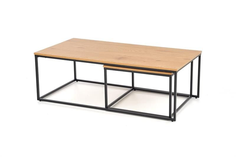 Coffee Table East Houston | size: Length: 120cm, Width: 60cm, Height: 40cm | color: Oak | image: 2 | variant: 1006756