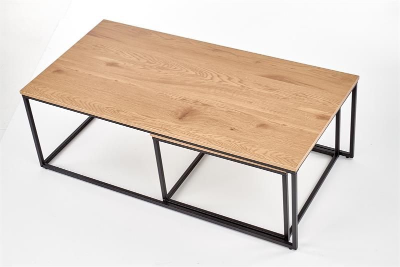 Coffee Table East Houston | size: Length: 120cm, Width: 60cm, Height: 40cm | color: Oak | image: 4 | variant: 1006756