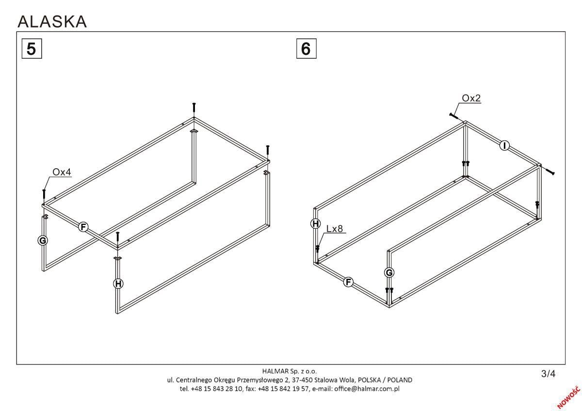 Coffee Table East Houston | size: Length: 120cm, Width: 60cm, Height: 40cm | color: Oak | image: 8 | variant: 1006756
