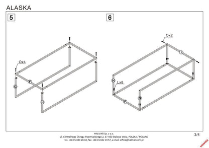 Coffee Table East Houston | size: Length: 120cm, Width: 60cm, Height: 40cm | color: Oak | image: 8 | variant: 1006756