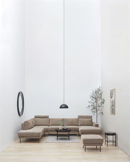 Coffee Table East Kaunas | size: Length: 75cm, Width: 75cm, Height: 45cm, Diameter: 75cm | color: Transparent/Black | image: 5 | variant: 1005989