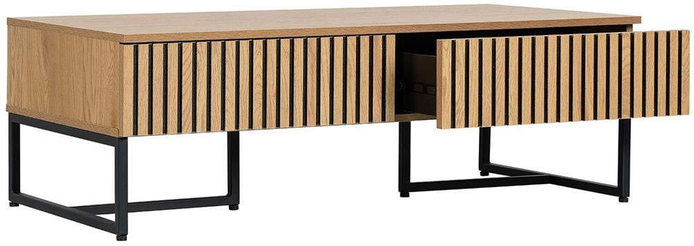 Coffee Table East Lille | size: Length: 60cm, Width: 120cm, Height: 40cm | color: Oak | image: 2 | variant: 1006321