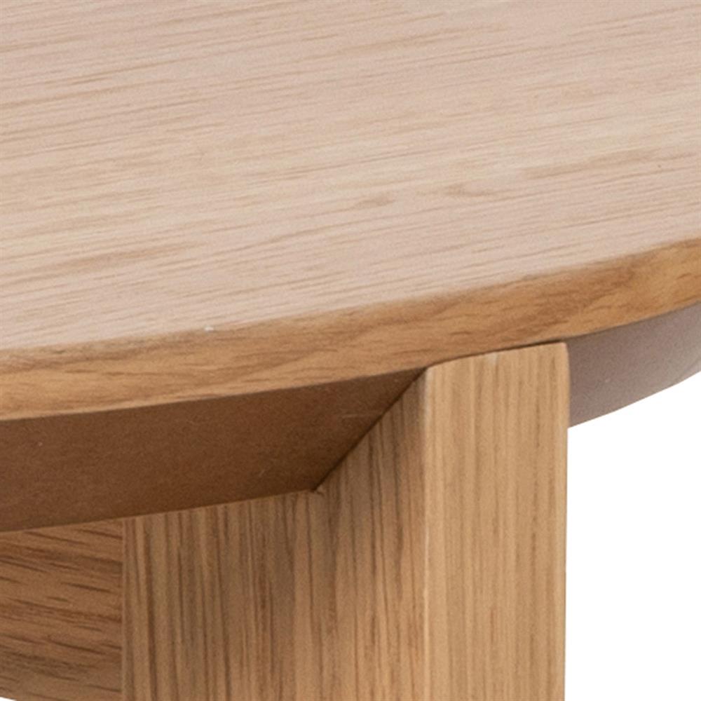 Coffee Table East Ogre | size: Length: 50cm, Width: 50cm, Height: 50cm, Diameter: 50cm | color: Oak | image: 7 | variant: 1005984
