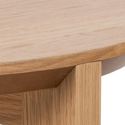 Coffee Table East Ogre | size: Length: 50cm, Width: 50cm, Height: 50cm, Diameter: 50cm | color: Oak | image: 7 | variant: 1005984