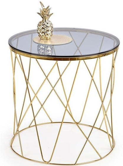 Coffee Table East Tbilisi | size: Length: 55cm, Width: 55cm, Height: 55cm, Diameter: 55cm | color: Transparent | image: 0 | variant: 1006772