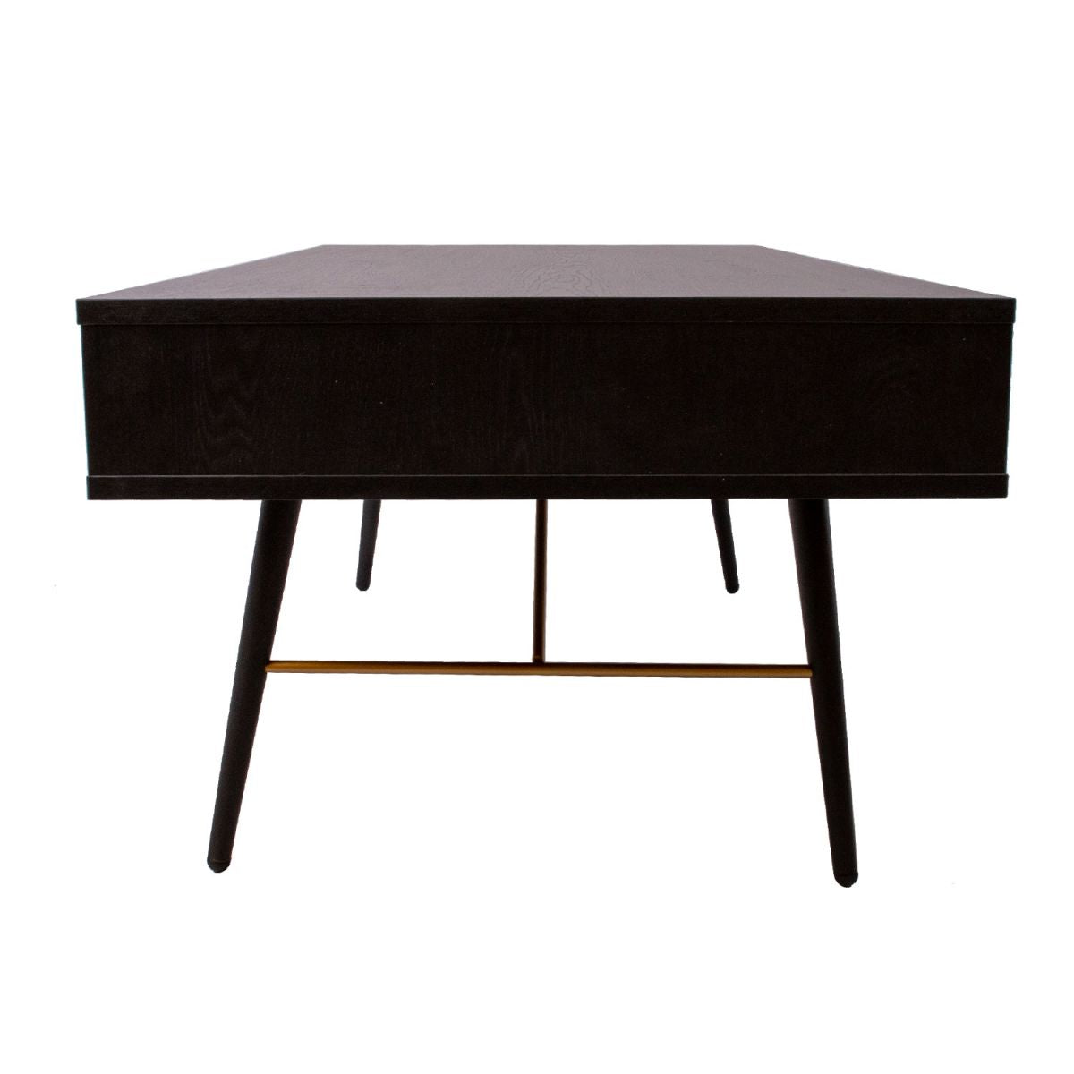 Coffee Table East Totnes | size: Length: 60cm, Width: 115cm, Height: 45cm | color: Black | image: 3 | variant: 1005374