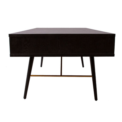 Coffee Table East Totnes | size: Length: 60cm, Width: 115cm, Height: 45cm | color: Black | image: 3 | variant: 1005374