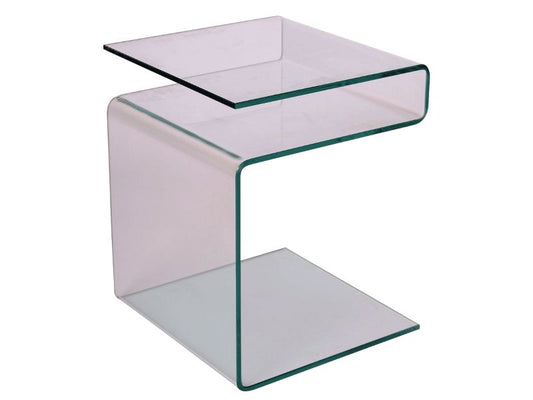 Coffee Table Epi | size: Length: 42cm, Width: 42cm, Height: 48cm | color: Transparent | image: 1 | variant: 1011078
