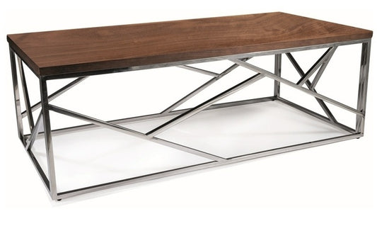 Coffee Table Escada A | size: Length: 60cm, Width: 120cm, Height: 40cm | color: Brown | image: 0 | variant: 1017975