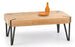 Coffee Table Frankfurt | size: Length: 60cm, Width: 110cm, Height: 42cm | color: Cream/Oak | image: 0 | variant: 1003261