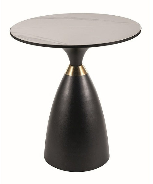 Coffee Table Gemini | size: Length: 50cm, Width: 50cm, Height: 56cm, Diameter: 50cm | color: Black | image: 0 | variant: 1017980