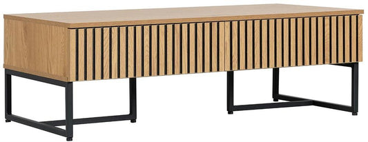 Coffee Table Hampton | size: Length: 60cm, Width: 120cm, Height: 40cm | color: Oak | image: 1 | variant: 1017643