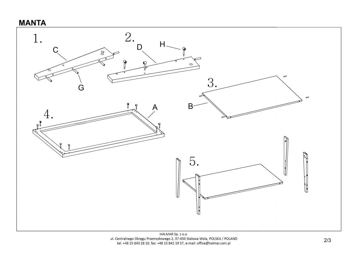 Coffee Table Jakarta | size: Length: 65cm, Width: 110cm, Height: 54cm | color: Walnut | image: 3 | variant: 1003311