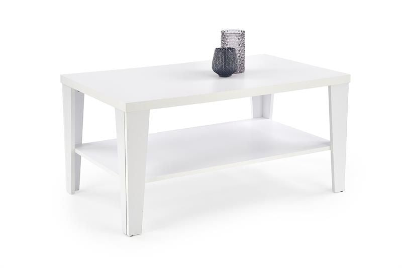 Coffee Table Jakarta | size: Length: 65cm, Width: 110cm, Height: 54cm | color: White | image: 1 | variant: 1003310