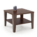 Coffee Table Jakarta | size: Length: 70cm, Width: 75cm, Height: 54cm | color: Walnut | image: 0 | variant: 1003314