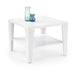 Coffee Table Jakarta | size: Length: 70cm, Width: 75cm, Height: 54cm | color: White | image: 0 | variant: 1003313