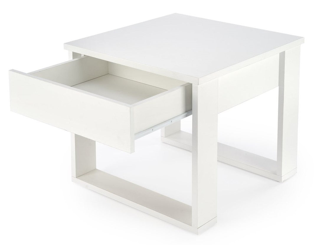 Coffee Table Johannesburg | size: Length: 60cm, Width: 60cm, Height: 52cm | color: White | image: 2 | variant: 1003316
