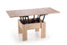 Coffee Table Kansas | size: Length: 80cm, Width: 160cm, Height: 79cm | color: Oak | image: 0 | variant: 1003326