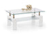 Coffee Table Karachi | size: Length: 60cm, Width: 100cm, Height: 45cm | color: White | image: 1 | variant: 1003331
