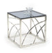 Coffee Table Kingston | size: Length: 55cm, Width: 55cm, Height: 55cm | color: Silver | image: 1 | variant: 1003341