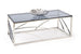 Coffee Table Kingston | size: Length: 60cm, Width: 120cm, Height: 45cm | color: Silver | image: 1 | variant: 1003344
