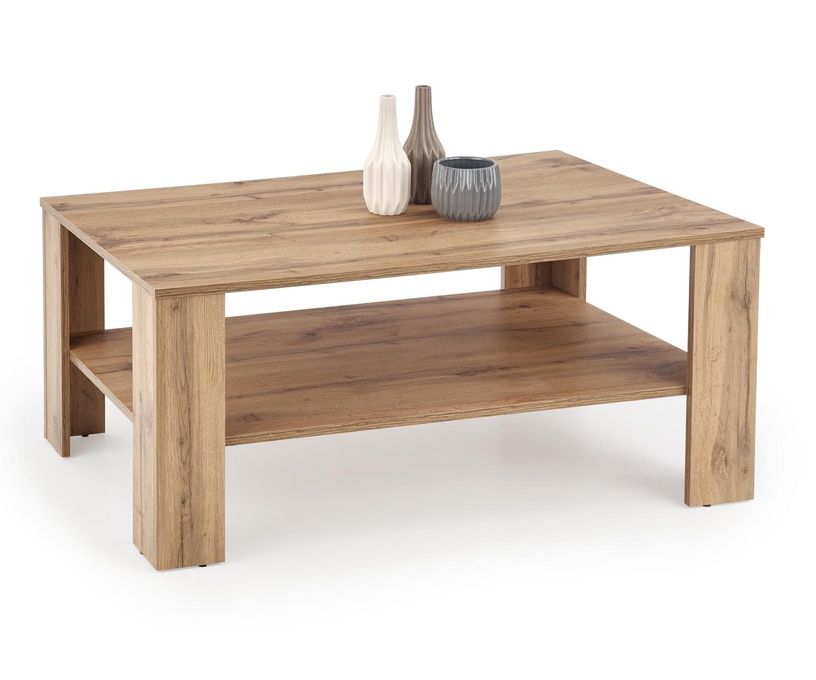 Coffee Table Kwadro | size: Length: 65cm, Width: 110cm, Height: 53cm | color: Oak | image: 1 | variant: 1006759