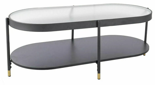Coffee Table Laguna B | size: Length: 50cm, Width: 110cm, Height: 42cm | color: Transparent | image: 0 | variant: 1017989