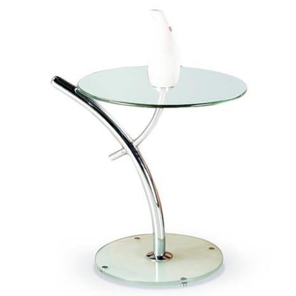 Coffee Table Leicester | size: Length: 50cm, Width: 50cm, Height: 58cm, Diameter: 50cm | color: Chrome | image: 1 | variant: 1006721