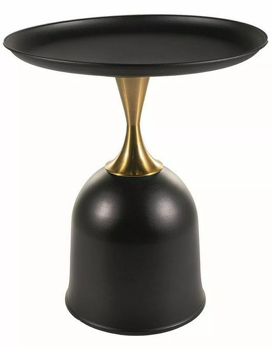 Coffee Table Libra | size: Length: 51cm, Width: 51cm, Height: 61cm, Diameter: 51cm | color: Black | image: 0 | variant: 1017992