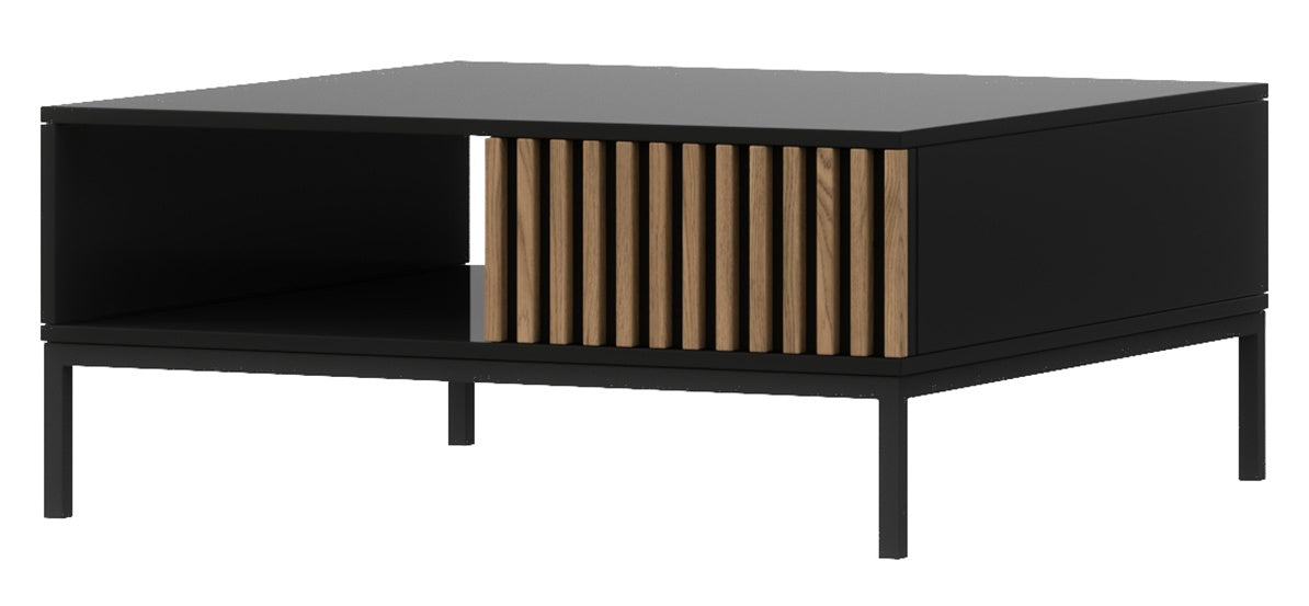 Coffee Table Meorati | size: Length: 80cm, Width: 80cm, Height: 35cm | color: Black | image: 0 | variant: 1017064