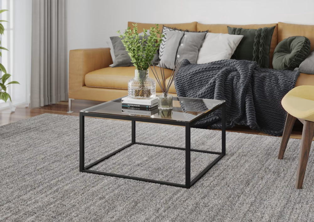 Coffee Table Merala | size: Length: 65cm, Width: 65cm, Height: 35cm | color: Black | image: 1 | variant: 1014061