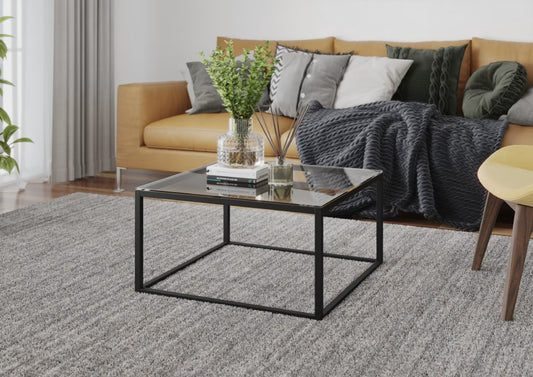 Coffee Table Merala | size: Length: 65cm, Width: 65cm, Height: 35cm | color: Black | image: 1 | variant: 1014061