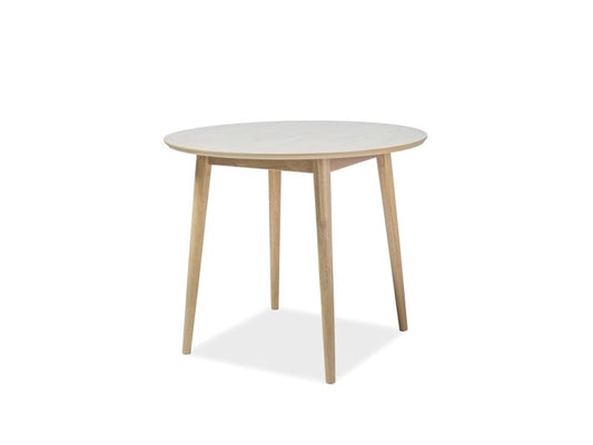 Coffee Table Nelson | size: Length: 90cm, Width: 90cm, Height: 75cm, Diameter: 90cm | color: Oak | image: 1 | variant: 1011758