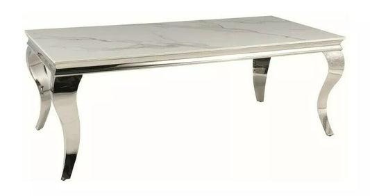 Coffee Table Prince A Ceramic | size: Length: 60cm, Width: 120cm, Height: 45cm | color: Gray | image: 0 | variant: 1018009