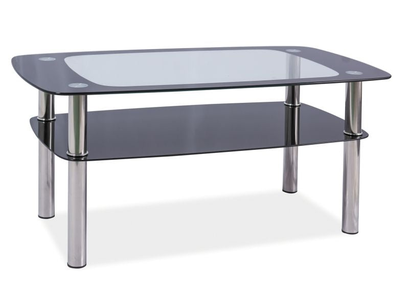 Coffee Table Rava C | size: Length: 60cm, Width: 100cm, Height: 55cm | color: Gray | image: 1 | variant: 1011759