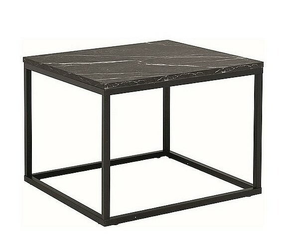 Coffee Table Rossi B | size: Length: 60cm, Width: 60cm, Height: 45cm | color: Black | image: 0 | variant: 1018014